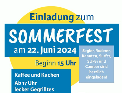 Sommerfest 2024 an der Innerstetalsperre