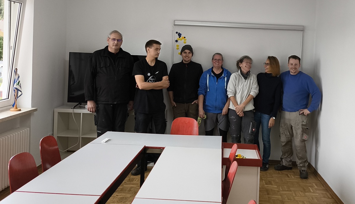 Arbeitseinsatz Clubhaus am 4.10.2025
