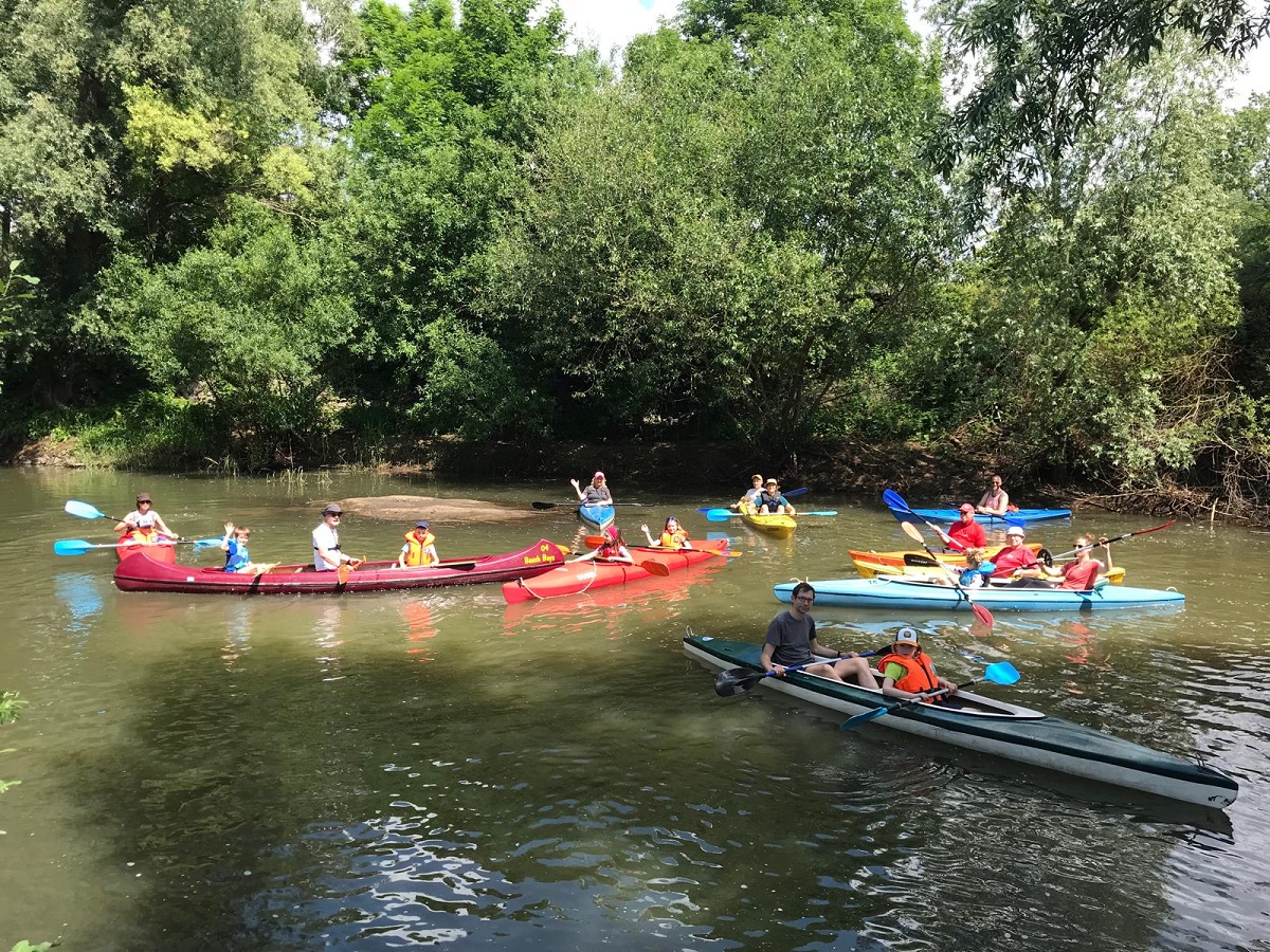 Paddeltour Oker 2024 - Einstieg in Rothemühle