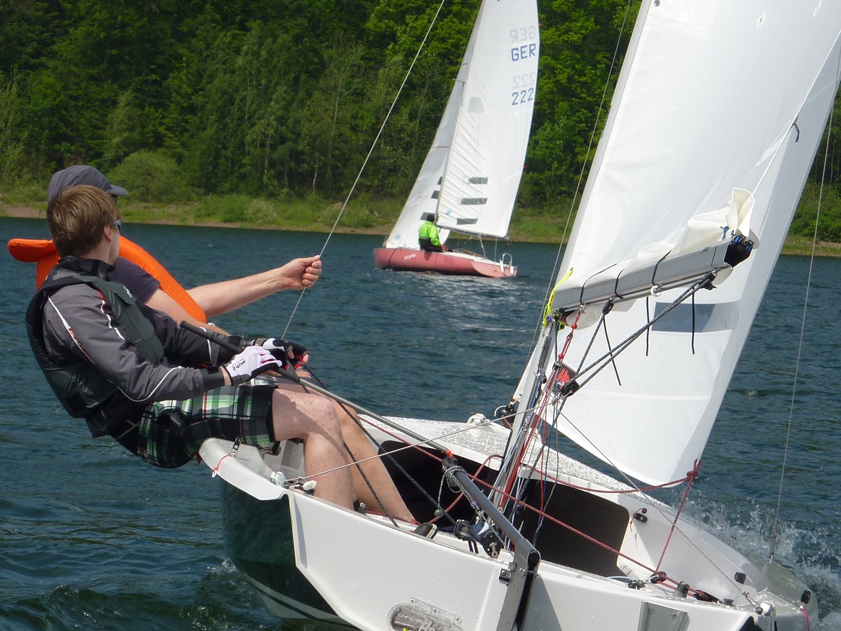 Frühjahrsregatta 2019 sehr böig